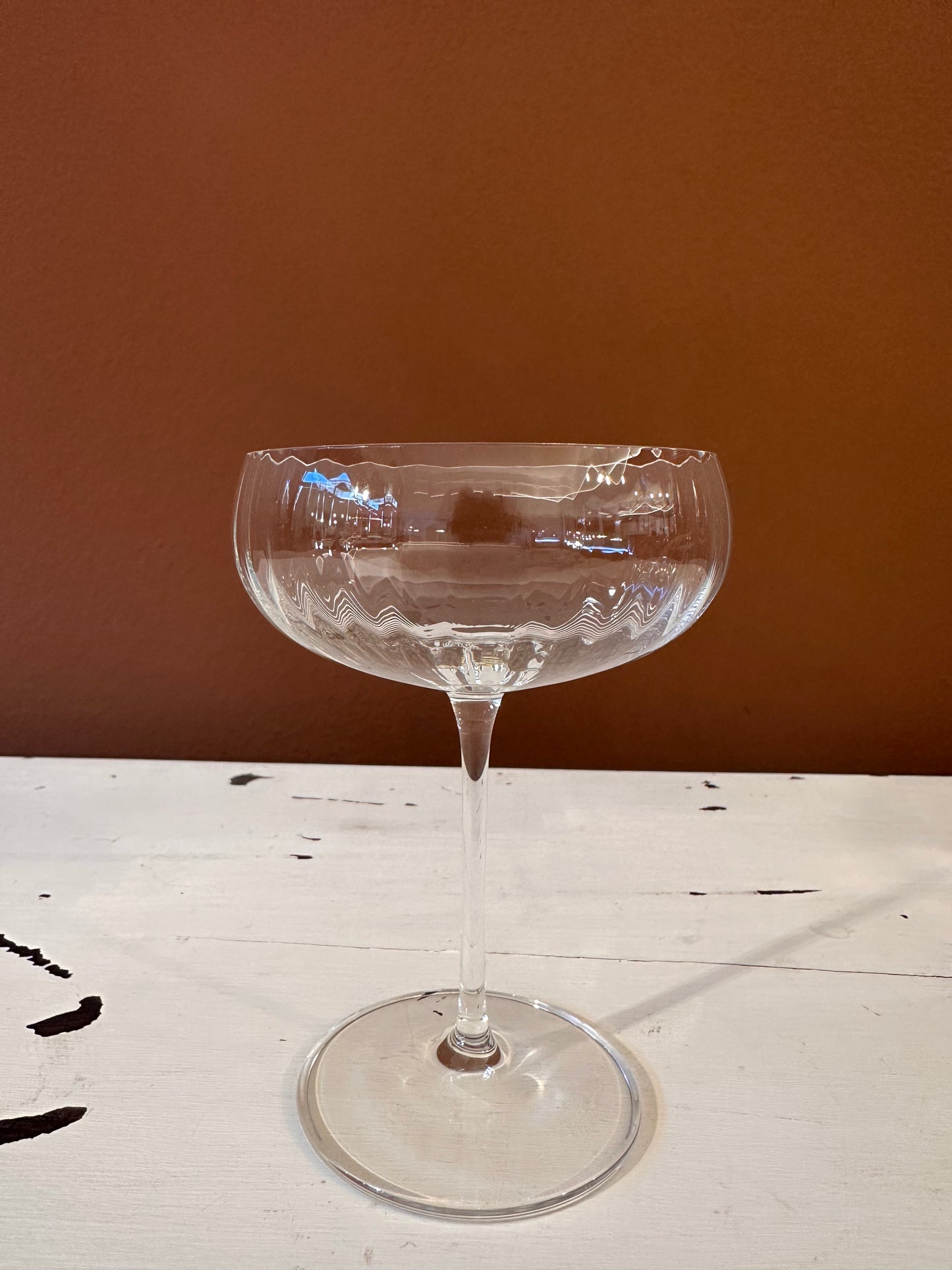 Coppa da Champagne con Motivo a Coste