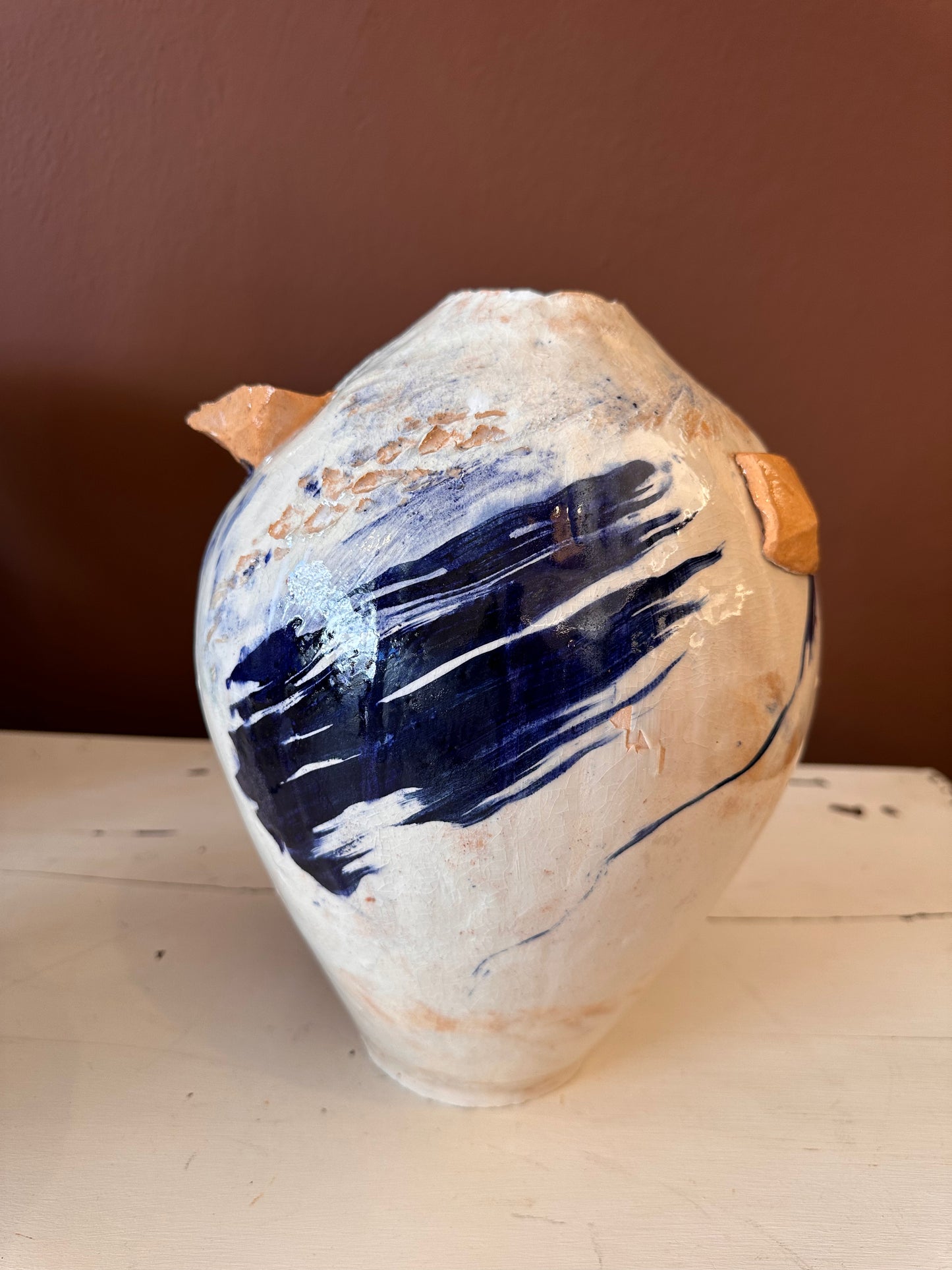 vaso blu