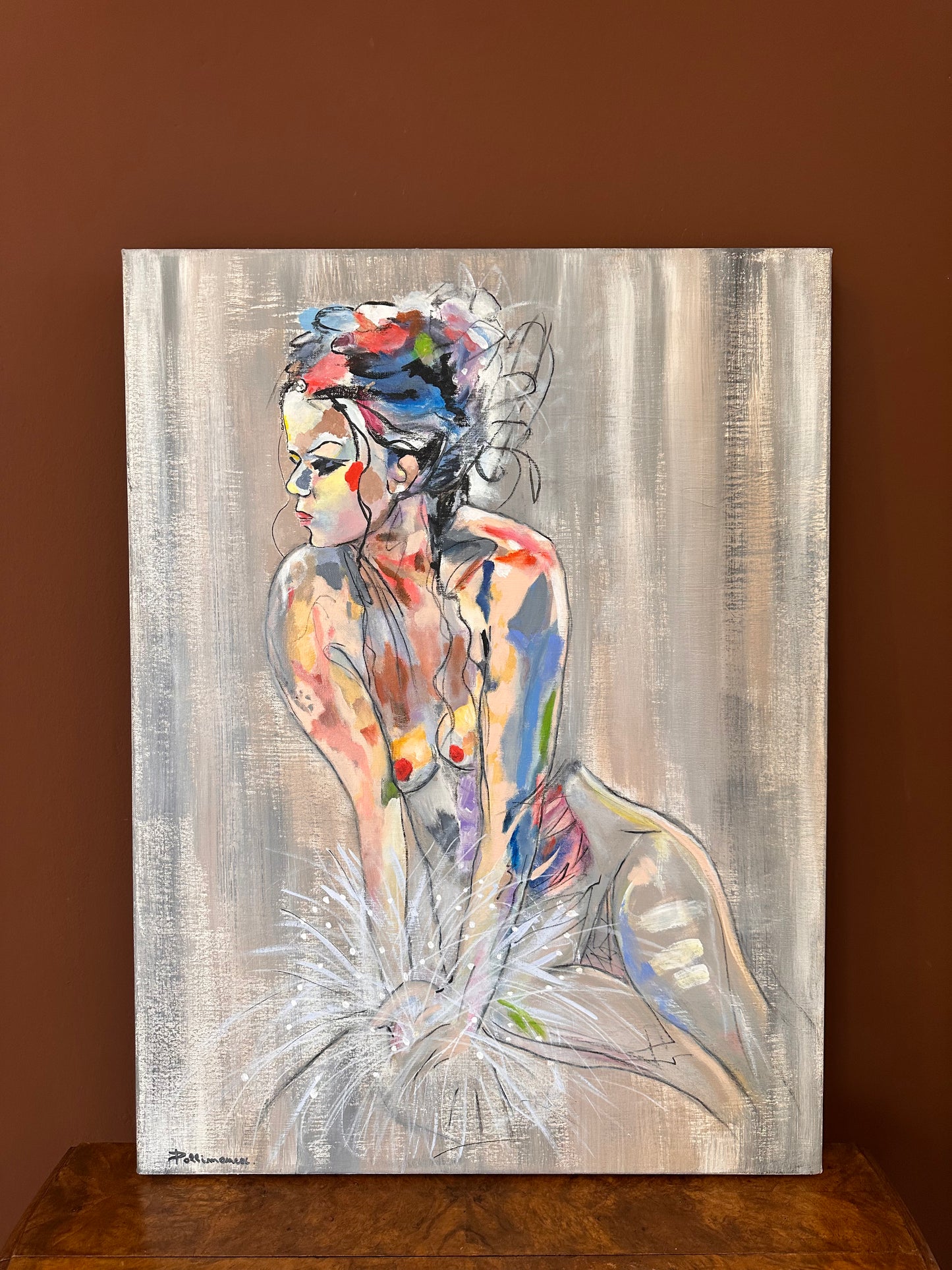 Artist: Monique Pollin: Geisha