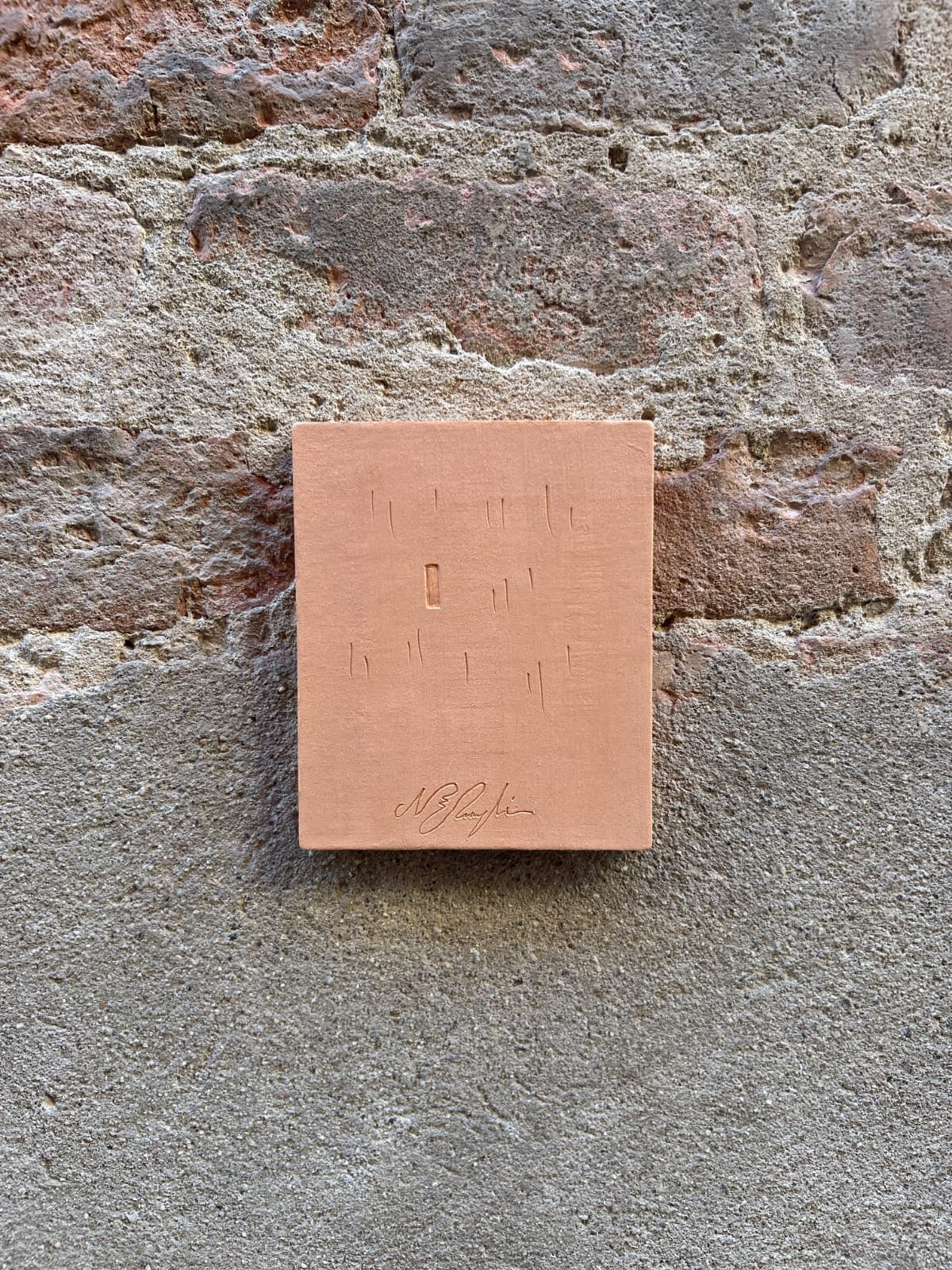 Artist: Nello Pierangeli: quadri ceramica astratti