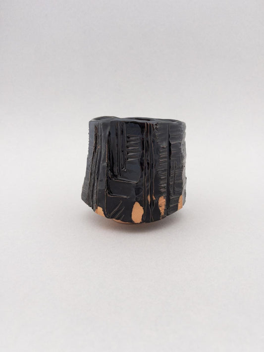 Artist: Nello Pierangeli: Vaso nero dita