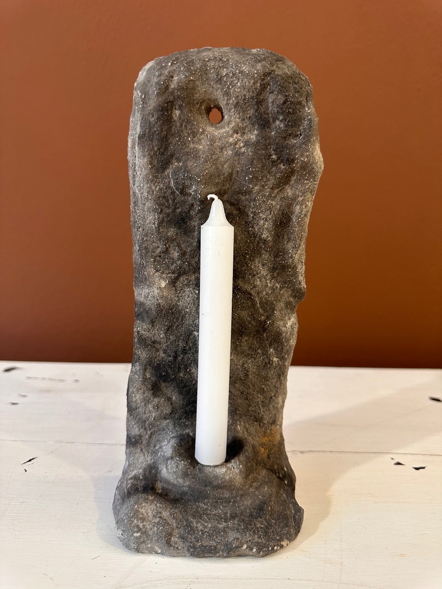 Natural Stone Candle Holder