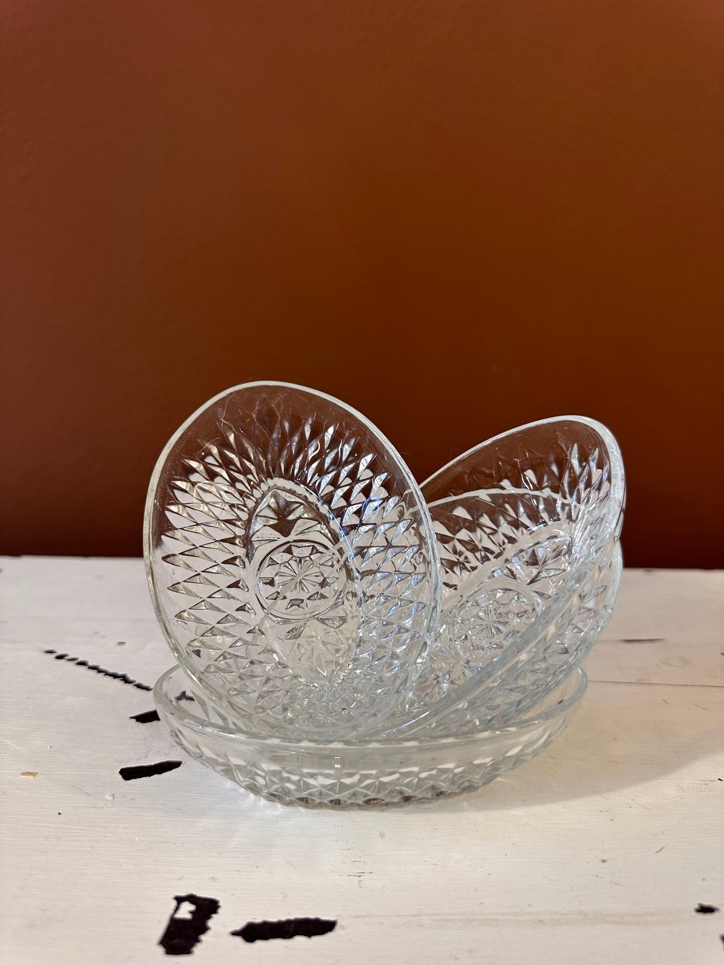 Crystal Bowls - Set of 4