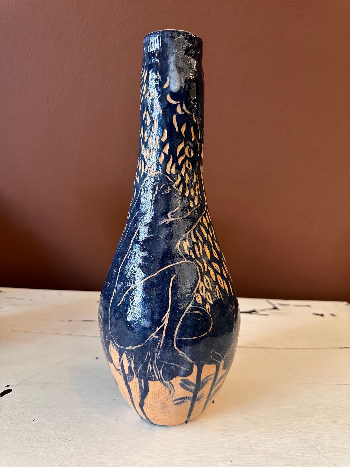 Vaso dark blu