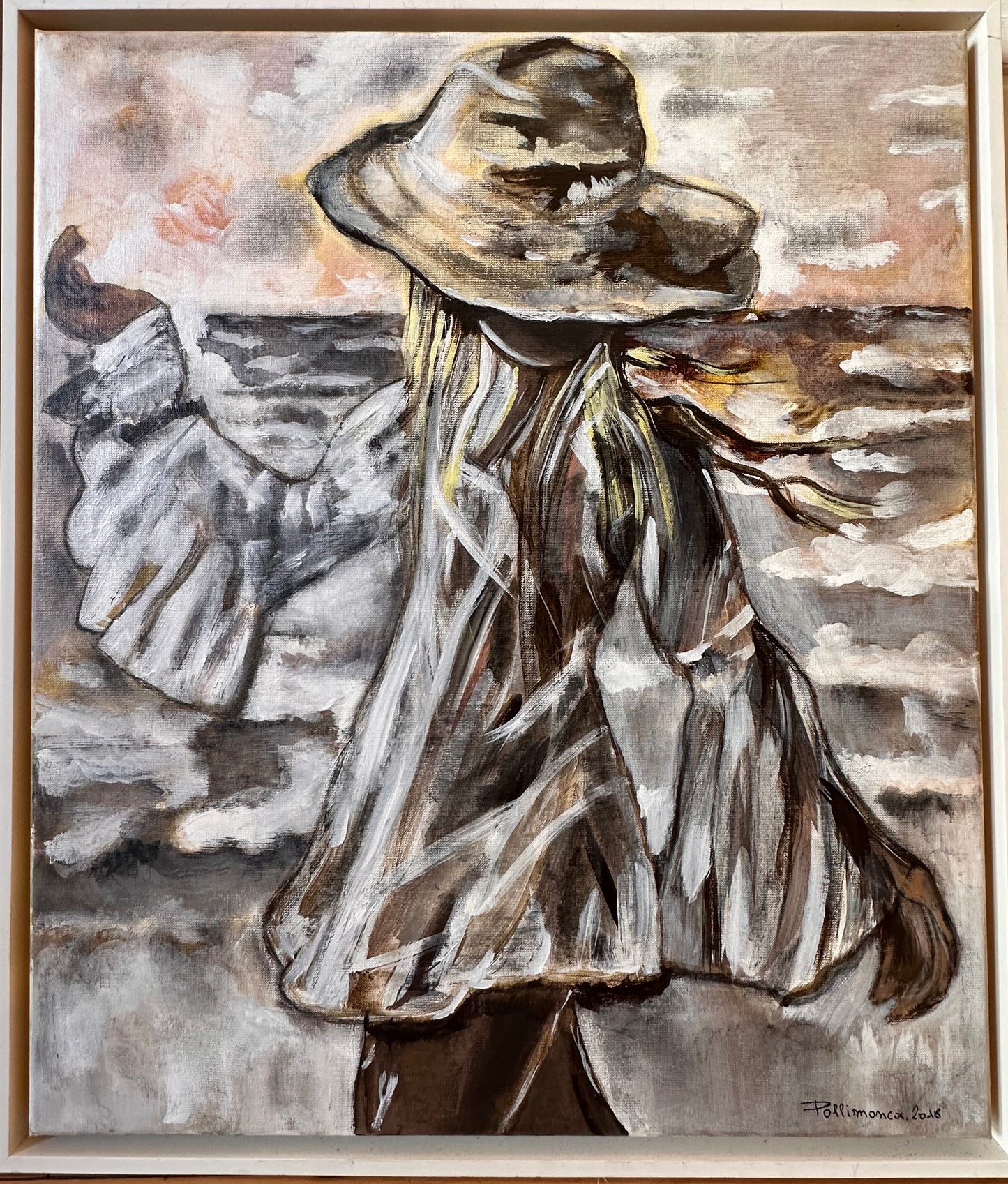 Quadro Tramonto : Artist : Monique Pollin