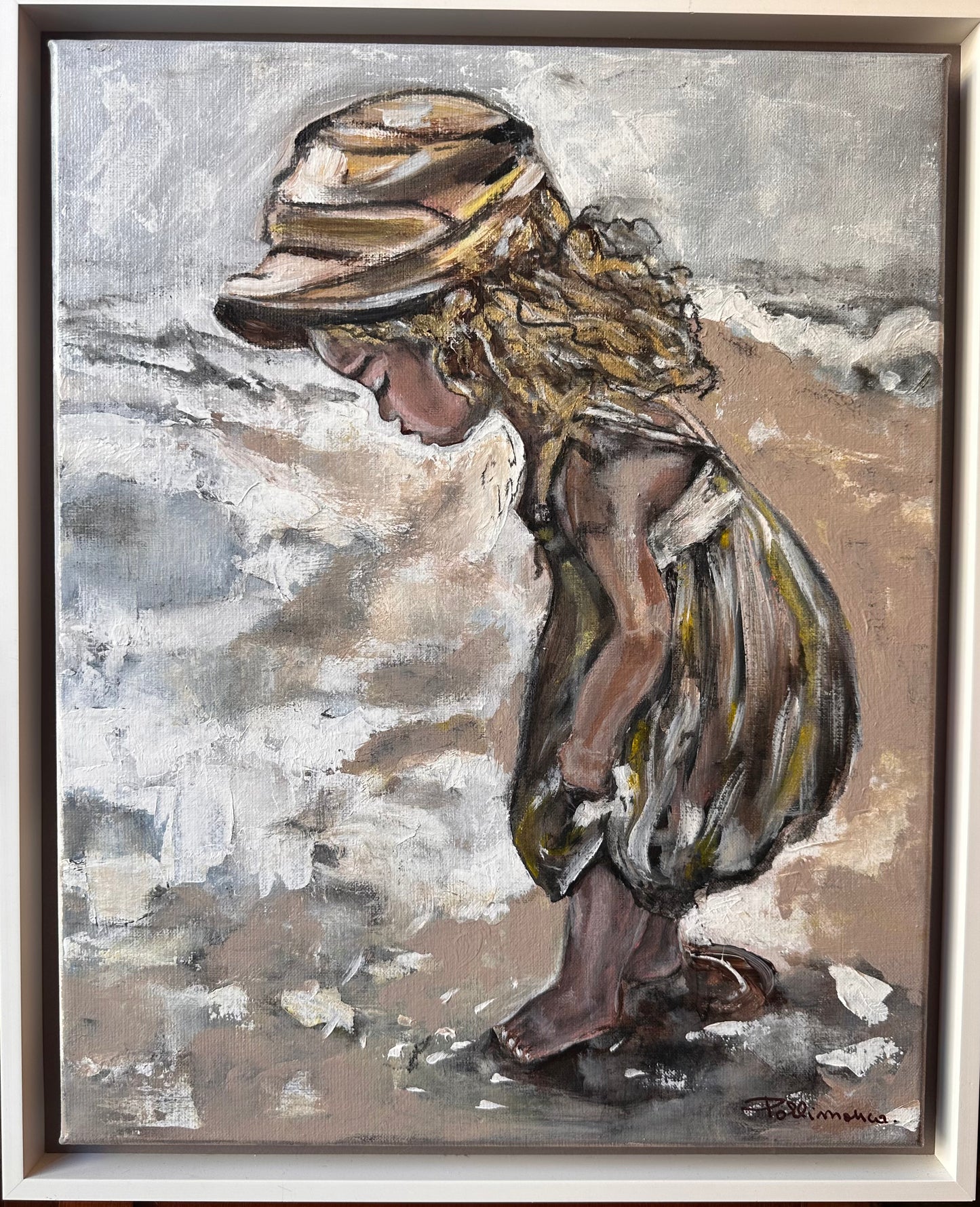 Quadro Pediluvio : Artist : Monique Pollin