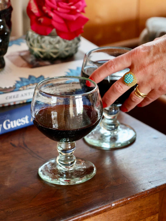 Red Wine Glass Transparent - calice da vino rosso La Soufflerie