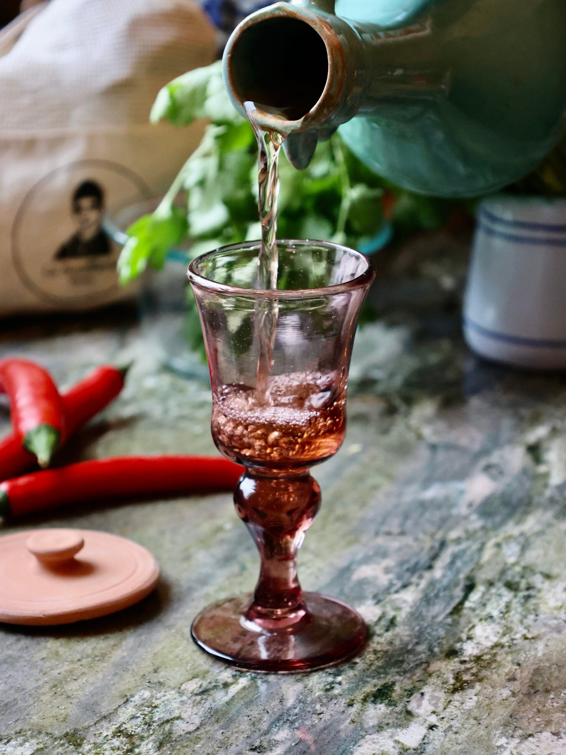 White Wine Glass Framboise - calice da vino bianco La Soufflerie