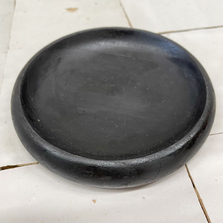 Ciotolina in Teak Bali Nera 12cm - ciotolina artigianale in teak da Bali